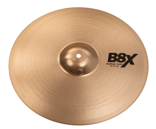 Sabian 16 inch B8X Medium Crash Cymbal