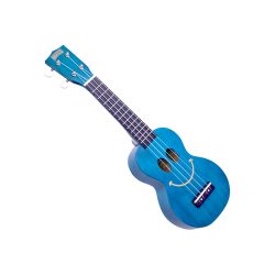 Mahalo 'Smile' Soprano Ukulele – Trans Blue