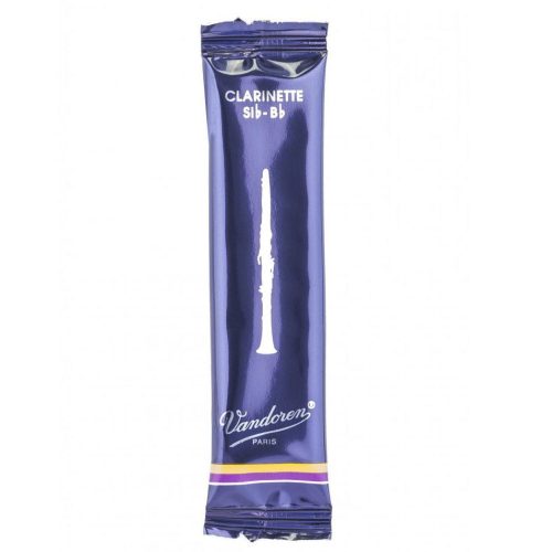 Vandoren Traditional Bb Clarinet Reed  (Single)