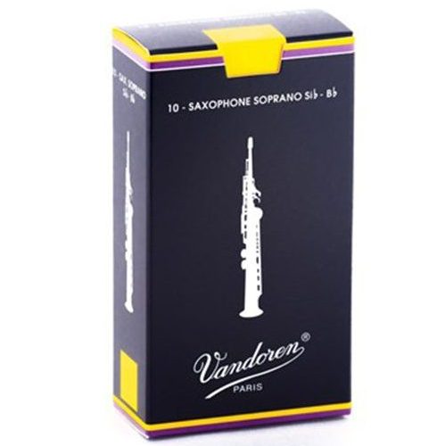 Vandoren Traditional Soprano Saxophone Reeds (Box of 10)