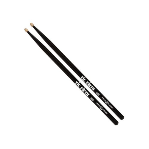 Vic Firth 5B Black Wood tip Drumsticks