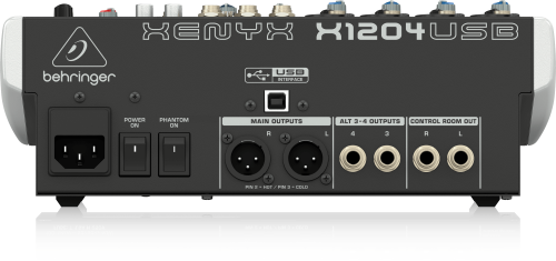 Behringer XENYX X1204 USB Mixer with Effects - Image 3