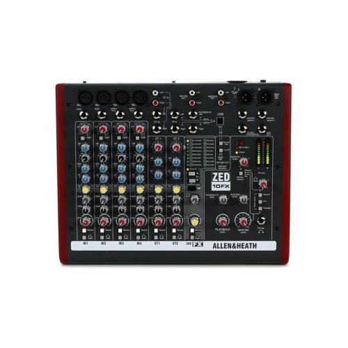 Allen and Heath ZED-10FX 10-channel Mixer with USB