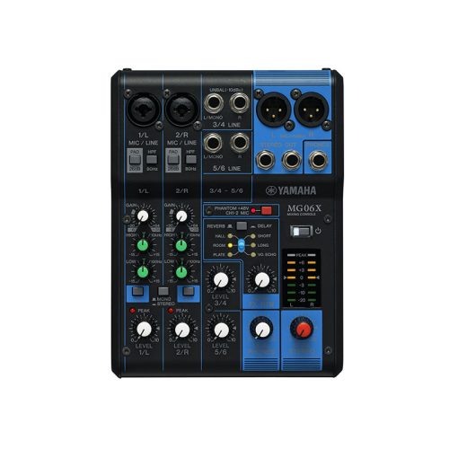 Yamaha MG06X 6-channel Mixer with Effects