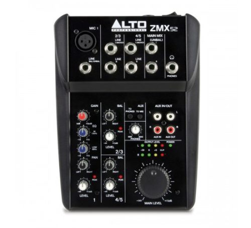 Alto ZMX52 5-Channel Compact Mixer