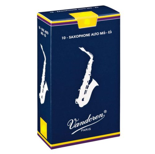 Vandoren Traditional Alto Saxophone Reeds (Box of 10)