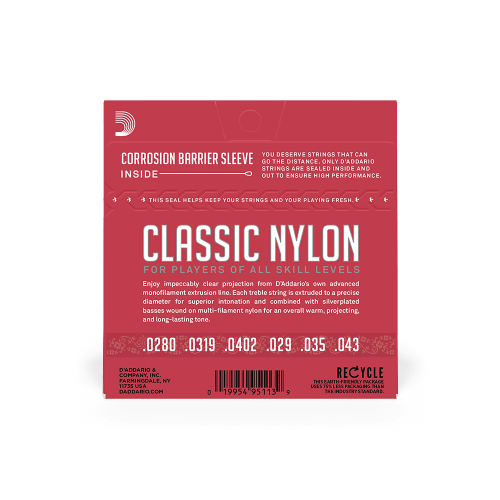 D'Addario EJ27N Nylon Classical Guitar Strings - Image 3