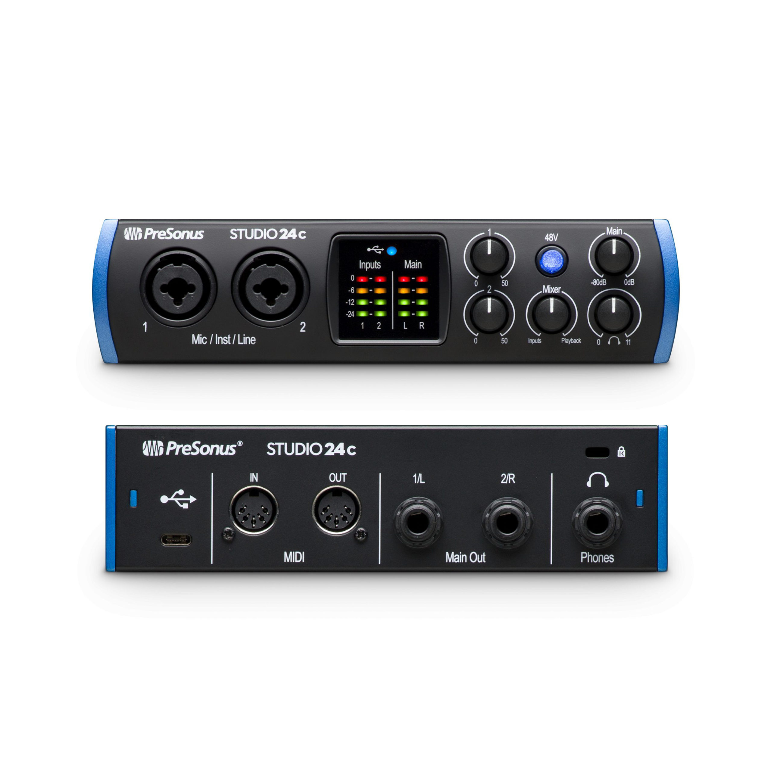 Presonus Studio 24c The portable, affordable, ultrahighdef, USBC