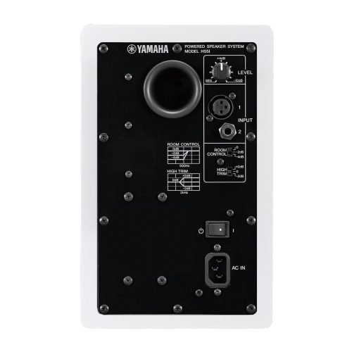 Yamaha HS5i Powered Bi-Amplified Studio Monitor White (Pair) - Image 3