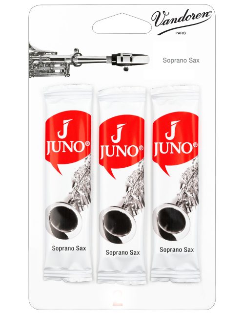 Vandoren Juno Soprano Saxophone Reeds 3 Pack - size 3