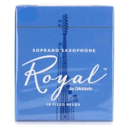Royal by D’Addario Soprano Saxophone Reeds 10 in a box