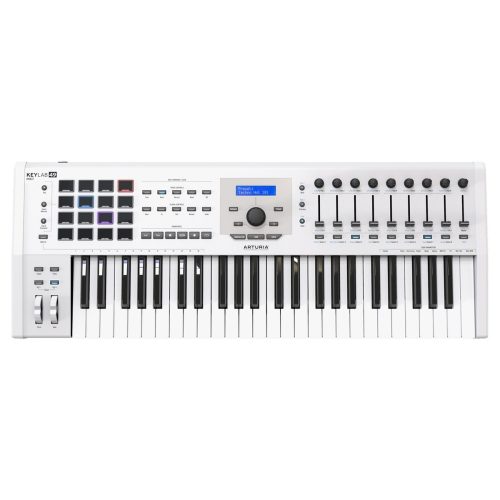 Arturia KeyLab 49 MKII Keyboard Controller (White)