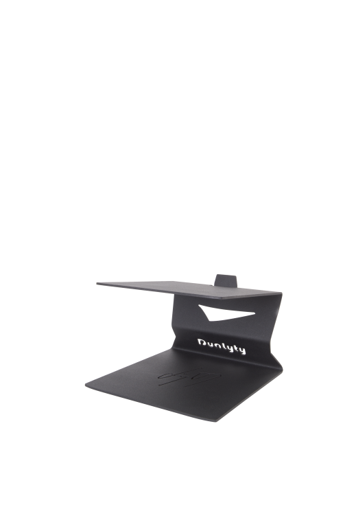 Dualyty 345 Mild Steel Desktop Monitor Stand Pair (Black) - Image 3