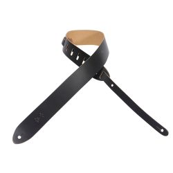 Levys Strap 2" Leather Black
