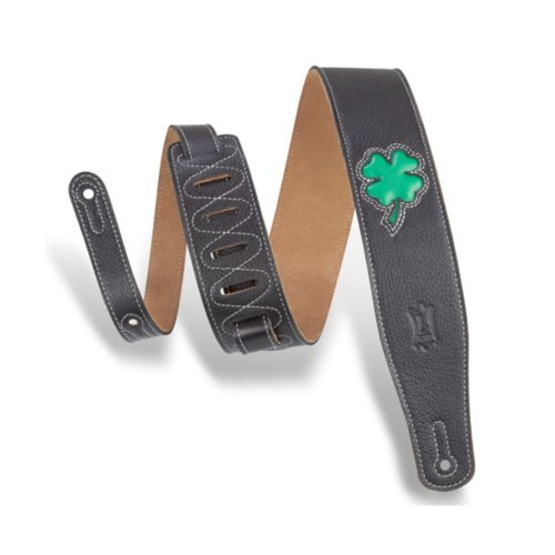 Levys Strap 2" Guitar Strap Lucky Line Clover Guitar Strap – MGS26L-002