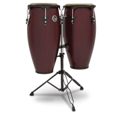 Latin Percussion City Conga Set with Stand - 10/11 inch