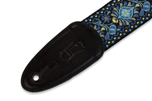 Levys Strap 2" Guitar Strap Hootenay Blue M8HT-04 - Image 2