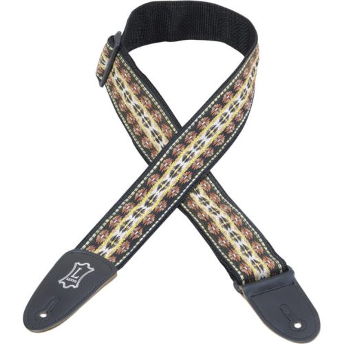 Levys Strap 2" Guitar Strap Hootenanny Jacquard M8HT-19 - Image 2