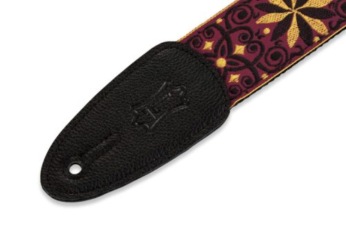 Levys Strap 2" Guitar Strap Hootenanny Jacquard M8HT-21 - Image 2