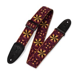 Levys Strap 2" Guitar Strap Hootenanny Jacquard M8HT-21