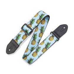 Levys Strap 2" Guitar Strap Fruit Salad Pineapple Guitar Strap – MP2FS-001