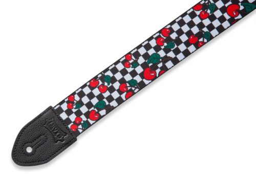 Levys Strap 2" Guitar Strap Fruit Salad Cherries Guitar Strap – MP2FS-002 - Image 3