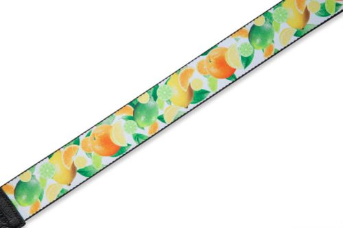 Levys Strap 2" Guitar Strap Fruit Salad Citrus Guitar Strap – MP2FS-006 - Image 4