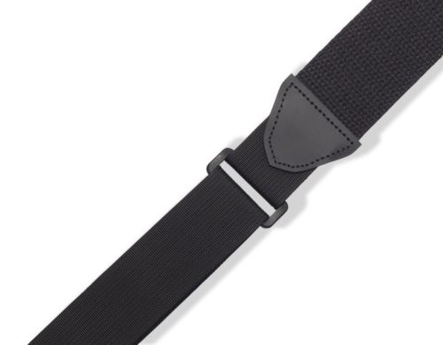 Levys Strap 2" Guitar Strap Right Height™ Cotton Guitar Strap – MRHC-BLK - Image 4