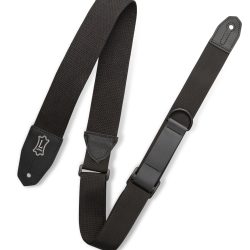 Levys Strap 2" Guitar Strap Right Height™ Cotton Guitar Strap – MRHC-BLK
