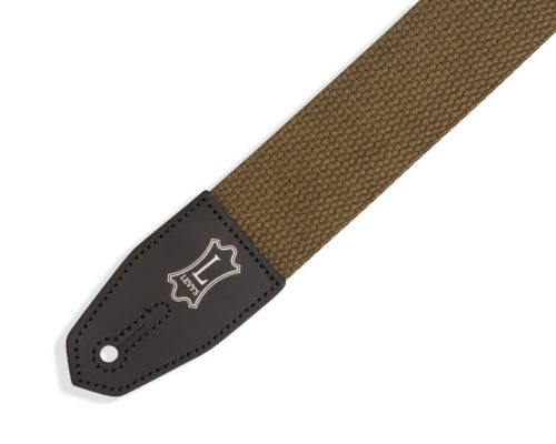 Levys Strap 2" Guitar Strap Right Height Standard Cotton Green 2 – MRHC-Green - Image 2