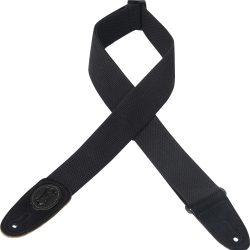 Levys Strap 2" Guitar Strap MSSBC8-BLK