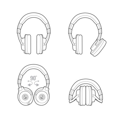 Audio-Technica ATH M40X Headphones - Image 7