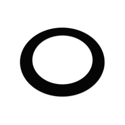 KickPort T-Ring Black Bass Drum Hole Reinforcement