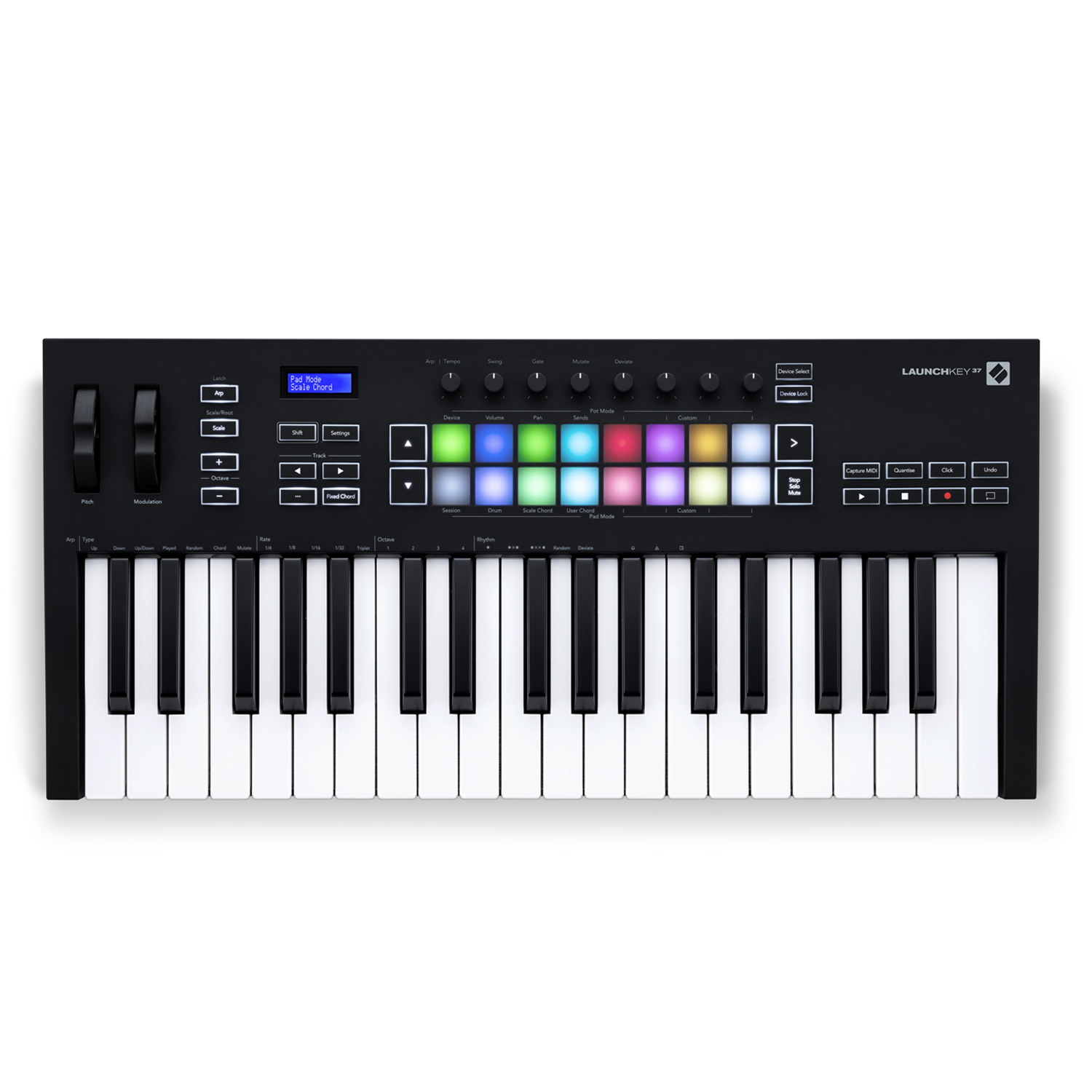 Novation Launchkey 37 Mk3 Keyboard Controller – Marshall Music