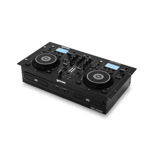Gemini CDM-4000BT Stand Alone Bluetooth Streaming Professional DJ Dual Deck Media Player - Image 5
