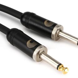 D'Addario PW-AMSG-10 American Stage Straight to Straight Instrument Cable - 10 foot