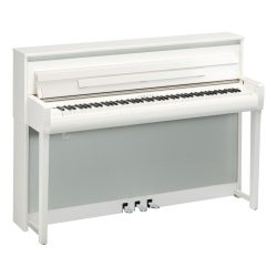 Yamaha CLP-785PWH Clavinova Digital Piano with Bench (Polished White)