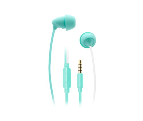Sleeper Silicone Uni-body Earphones - Mint