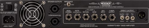 Mesa Boogie Subway D-800+ Lightweight 800-watt Bass Head - Image 2