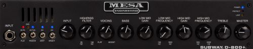 Mesa Boogie Subway D-800+ Lightweight 800-watt Bass Head - Image 3