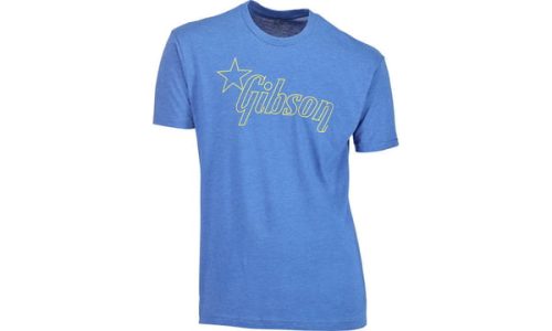 Gibson T-Shirt Star Blue - Small