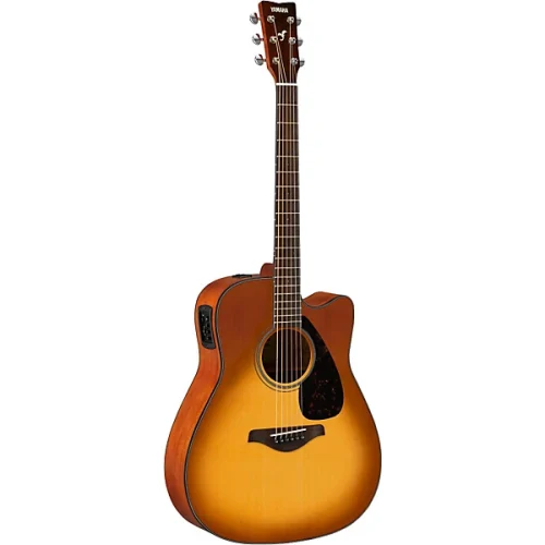 Yamaha FGX800C Electro Acoustic Guitar Sunburst - Image 2