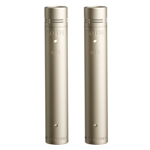 Rode NT5 Compact 1/2" Cardioid Condenser Microphone Matched Pair