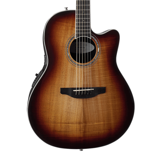 Ovation CS28P-KOAB Celebrity Standard Exotic Super Shallow Depth, Acoustic-Electric Guitar, Koa Burst