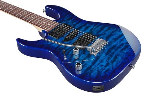 Ibanez Gio GRX70QALTBB Electric Guitar Left handed - TBB - Image 3
