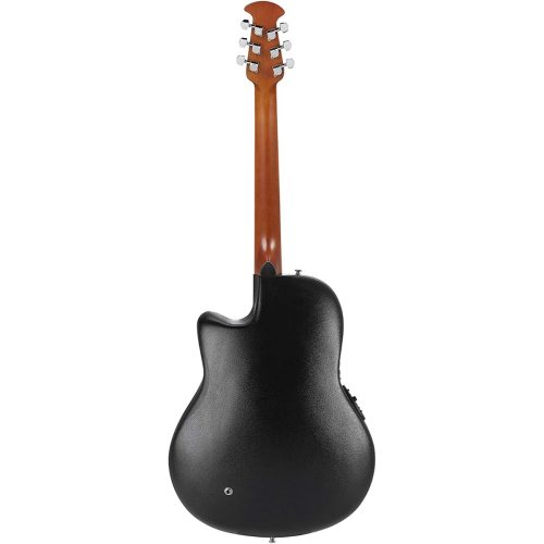 Ovation Celebrity Standard® CS24P Exotic Mid Depth Natural On Exotic Flamed Koa Acoustic Guitar - Image 3