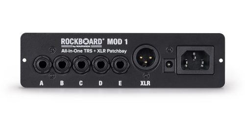RockBoard MOD 1 V2 - All-in-One TRS and XLR, IEC and Barrel Patchbay - Image 2