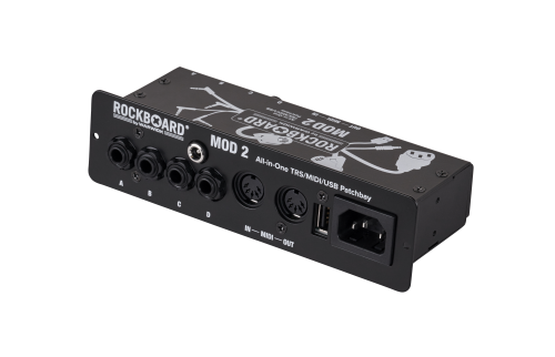 RockBoard MOD 2 V2 - All-in-One TRS, MIDI & USB Patchbay