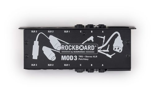 RockBoard MOD 3 V2 - All-in-One TRS and XLR Patchbay for Vocalists and Acoustic Players - Image 5