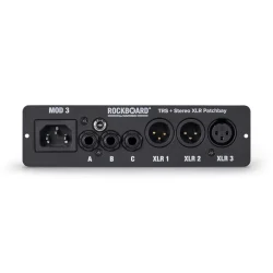 RockBoard MOD 3 V2 - All-in-One TRS and XLR Patchbay for Vocalists and Acoustic Players